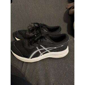 ASICS Women's Running Shoes Black/White Size 6